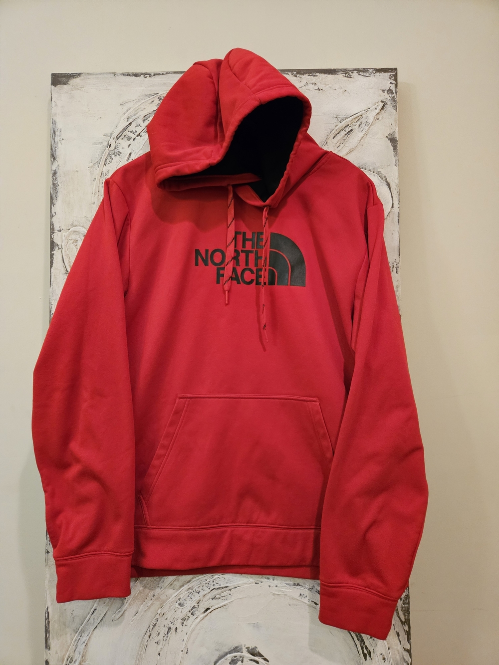 The North Face Men’s Red Logo Pullover Hoodie